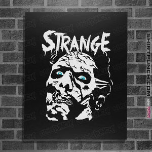 Shirts Posters / 4"x6" / Black Something Strange