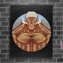 Load image into Gallery viewer, Shirts Posters / 4&quot;x6&quot; / Black Armor Titan
