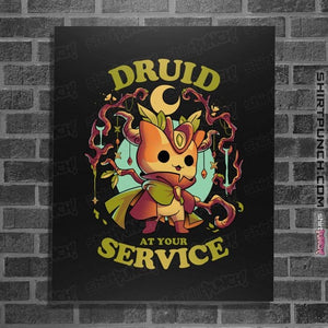 Daily_Deal_Shirts Posters / 4"x6" / Black Druid's Call
