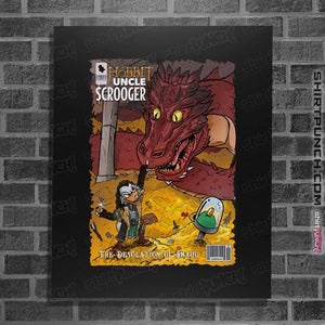 Secret_Shirts Posters / 4"x6" / Black Battle Of The Misers