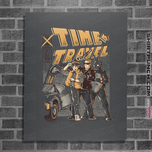 Shirts Posters / 4"x6" / Charcoal Time Travel