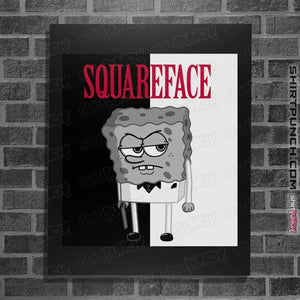 Shirts Posters / 4"x6" / Black Squareface