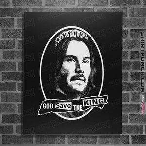 Shirts Posters / 4"x6" / Black God Save The King