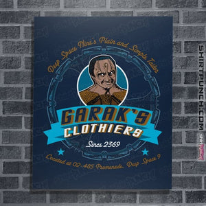 Secret_Shirts Posters / 4"x6" / Navy Garak Clothiers