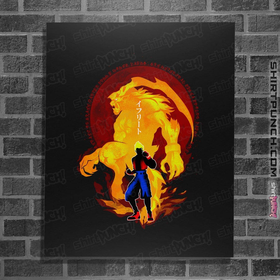 Shirts Posters / 4"x6" / Black Hellfire