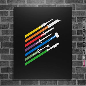 Shirts Posters / 4"x6" / Black Weapon Streaks