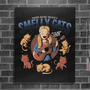 Shirts Posters / 4"x6" / Black Smelly Cats