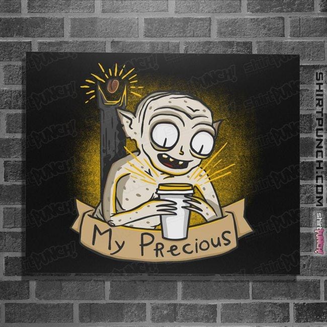 Secret_Shirts Posters / 4"x6" / Black My Precious