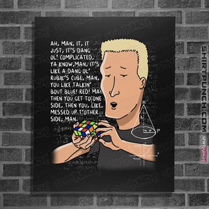 Daily_Deal_Shirts Posters / 4"x6" / Black Dang Ol' Life