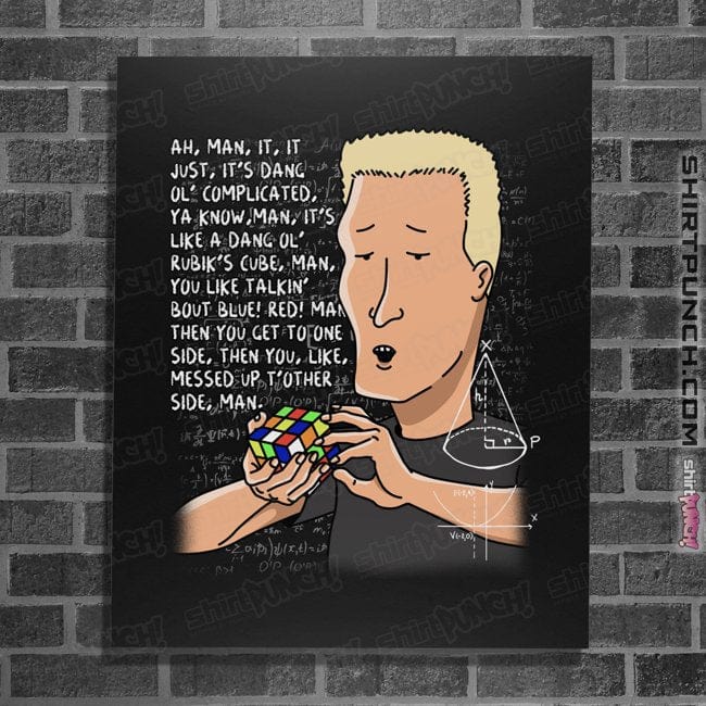 Daily_Deal_Shirts Posters / 4"x6" / Black Dang Ol' Life