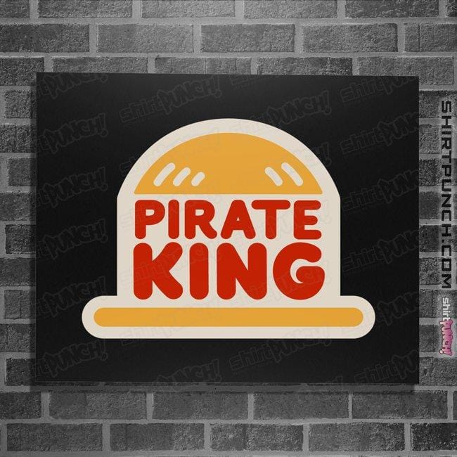 Secret_Shirts Posters / 4"x6" / Black Pirate King