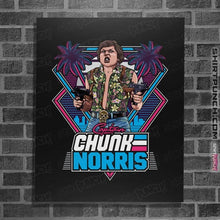 Load image into Gallery viewer, Daily_Deal_Shirts Posters / 4&quot;x6&quot; / Black Chunk Norris
