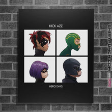 Load image into Gallery viewer, Shirts Posters / 4&quot;x6&quot; / Black Kick Azz

