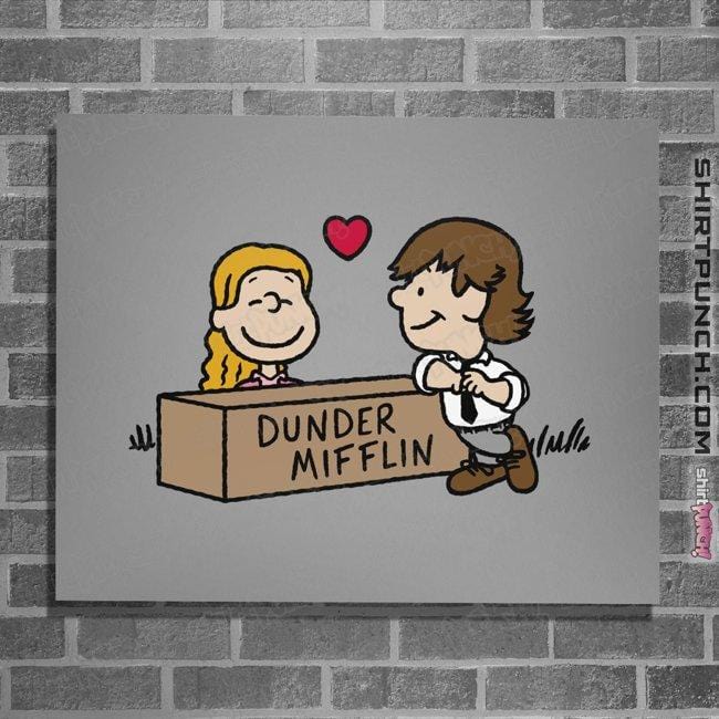 Secret_Shirts Posters / 4"x6" / Sports Grey Office Love