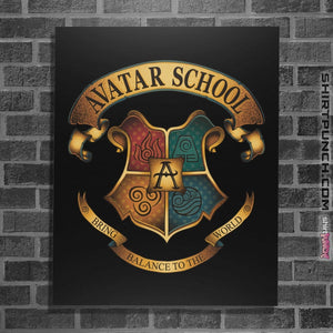 Shirts Posters / 4"x6" / Black Avatar School