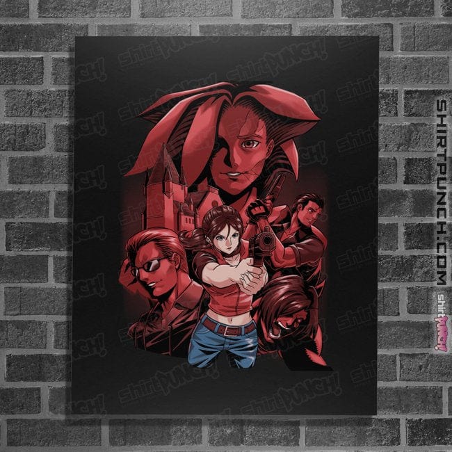 Secret_Shirts Posters / 4"x6" / Black Escape The Horror