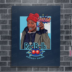 Secret_Shirts Posters / 4"x6" / Navy Red Balls