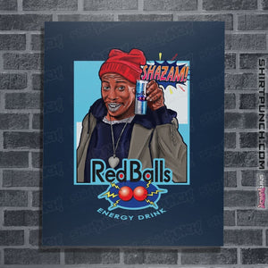 Secret_Shirts Posters / 4"x6" / Navy Red Balls