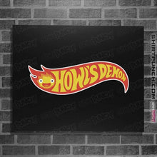 Load image into Gallery viewer, Daily_Deal_Shirts Posters / 4&quot;x6&quot; / Black Howl&#39;s Demon
