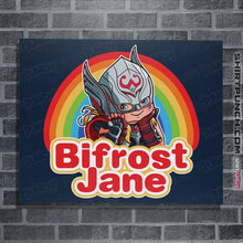 Load image into Gallery viewer, Shirts Posters / 4&quot;x6&quot; / Navy Bifrost Jane
