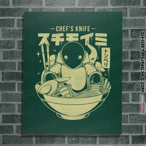 Shirts Posters / 4"x6" / Forest Chef's Knife Ramen