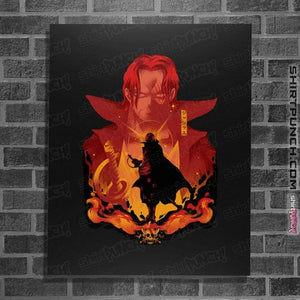 Daily_Deal_Shirts Posters / 4"x6" / Black Shanks Shadow