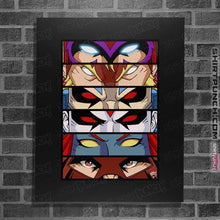 Load image into Gallery viewer, Shirts Posters / 4&quot;x6&quot; / Black Evil Mutant Eyes
