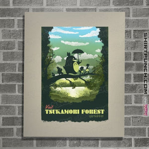 Daily_Deal_Shirts Posters / 4"x6" / Natural Visit Tsukamori Forest