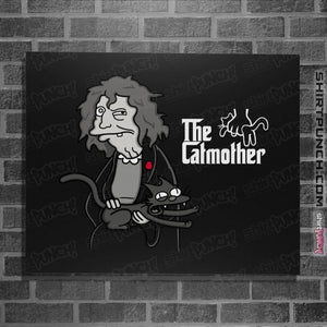 Shirts Posters / 4"x6" / Black The Catmother