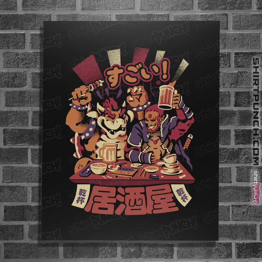 Shirts Posters / 4"x6" / Black Villains Izakaya