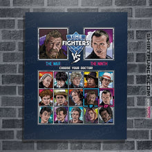 Load image into Gallery viewer, Daily_Deal_Shirts Posters / 4&quot;x6&quot; / Navy Time Fighters War vs 9th

