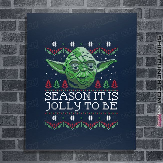 Shirts Posters / 4"x6" / Navy Season It Is, Jolly To Be