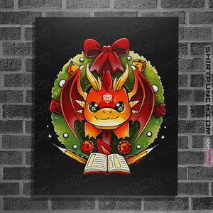 Secret_Shirts Posters / 4"x6" / Black RPG Wreath