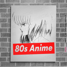 Load image into Gallery viewer, Shirts Posters / 4&quot;x6&quot; / White 80s Anime
