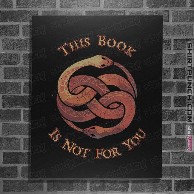 Secret_Shirts Posters / 4"x6" / Black The Endless Book