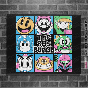Shirts Posters / 4"x6" / Black The 80s Bunch