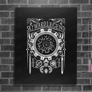 Shirts Posters / 4"x6" / Black Skyward Legend