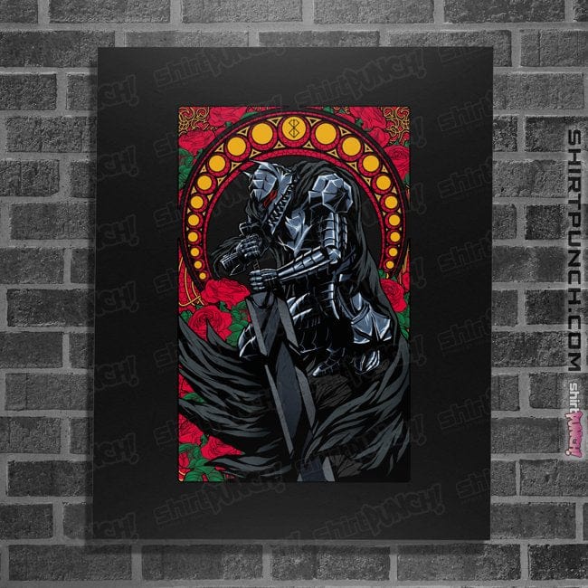 Daily_Deal_Shirts Posters / 4"x6" / Black Guts X Nouveau
