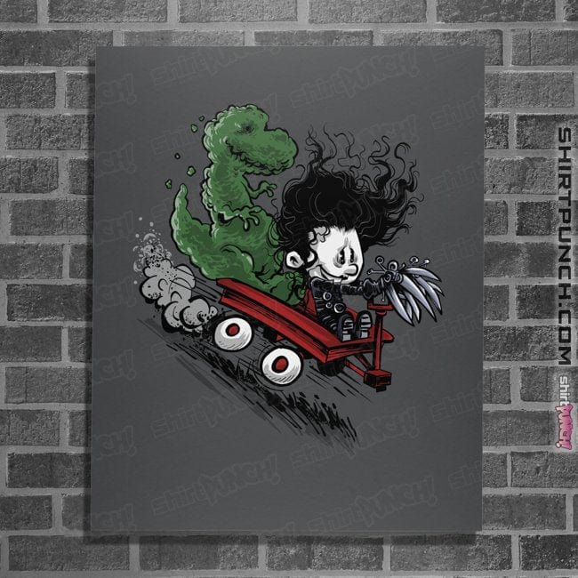 Secret_Shirts Posters / 4"x6" / Charcoal Edward And Dino