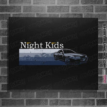 Load image into Gallery viewer, Shirts Posters / 4&quot;x6&quot; / Black NightKids
