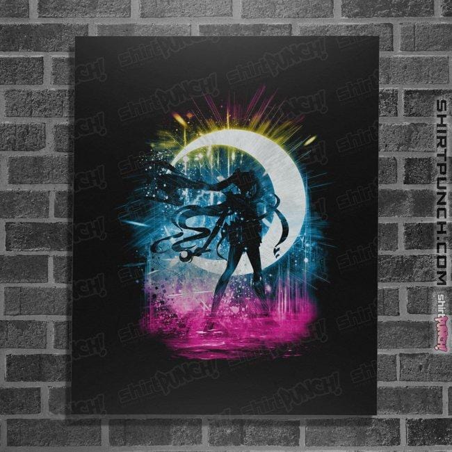 Shirts Posters / 4"x6" / Black Sailor Moon Storm