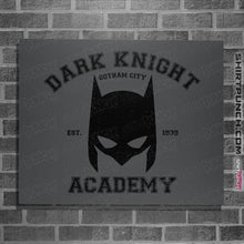 Load image into Gallery viewer, Shirts Posters / 4&quot;x6&quot; / Charcoal Dark Knight Academy

