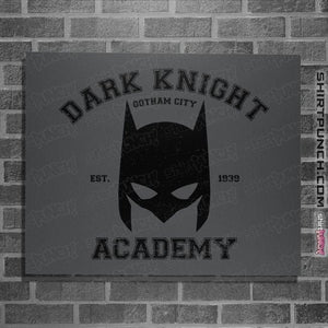 Shirts Posters / 4"x6" / Charcoal Dark Knight Academy