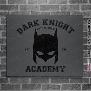 Shirts Posters / 4"x6" / Charcoal Dark Knight Academy