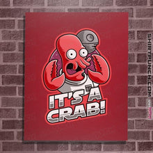 Load image into Gallery viewer, Shirts Posters / 4&quot;x6&quot; / Red Why Not Ackbar?
