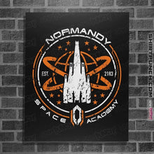 Load image into Gallery viewer, Secret_Shirts Posters / 4&quot;x6&quot; / Black Normandy Space Academy
