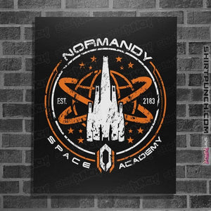 Secret_Shirts Posters / 4"x6" / Black Normandy Space Academy