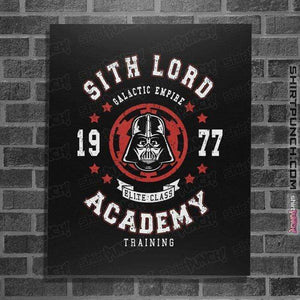 Shirts Posters / 4"x6" / Black Sith Lord Academy