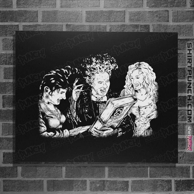 Shirts Posters / 4"x6" / Black Sanderson Witches