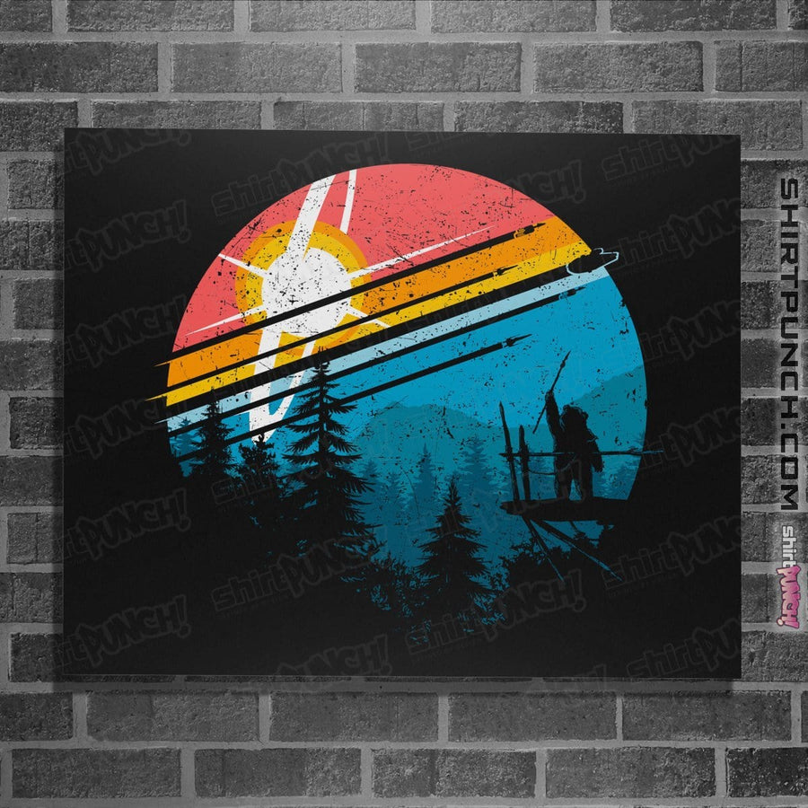 Shirts Posters / 4"x6" / Black Galactic Victory